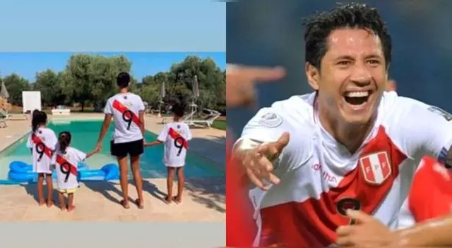 ¡Lindo! Gianluca Lapadula dedica mensaje de cumpleaños a su hija, quien cumple 9 añito.