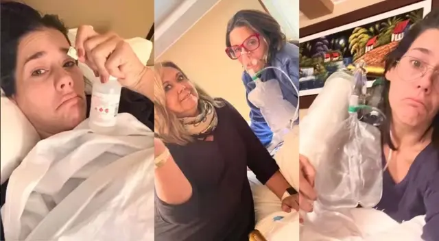 Gianella Neyra y Rebeca Escriben con oxígeno en Huancayo