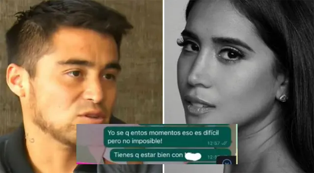 Melissa Paredes no dudó en 'alentar' al Gato Cuba tras ampay. Melissa Paredes no dudó en 'alentar' al Gato Cuba tras ampay.