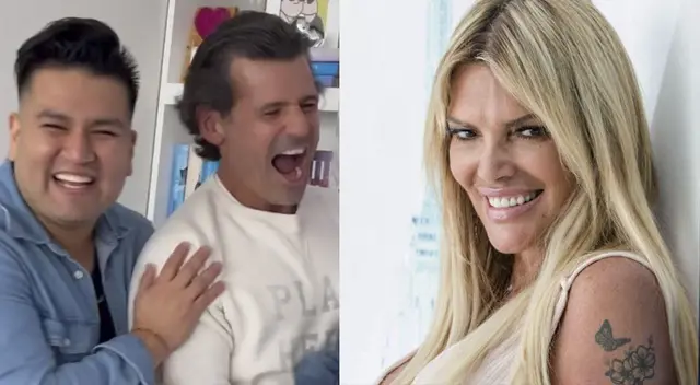 Jessica Newton feliz de compartir ameno momento en familia. Jessica Newton feliz de compartir ameno momento en familia.