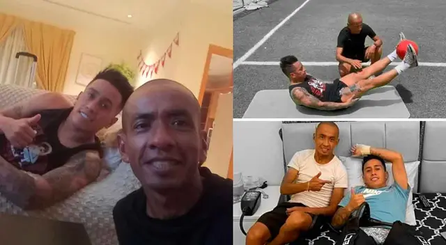 José Neyra ha sido el preparador físico de Christian Cueva desde antes que llegue al Medio Oriente.