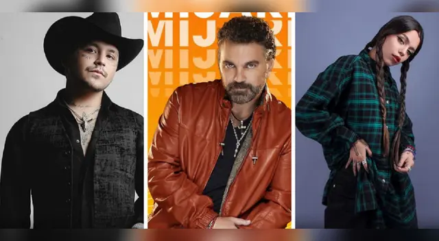Artistas mexicanos nominados a los Premios Heat 2022.
