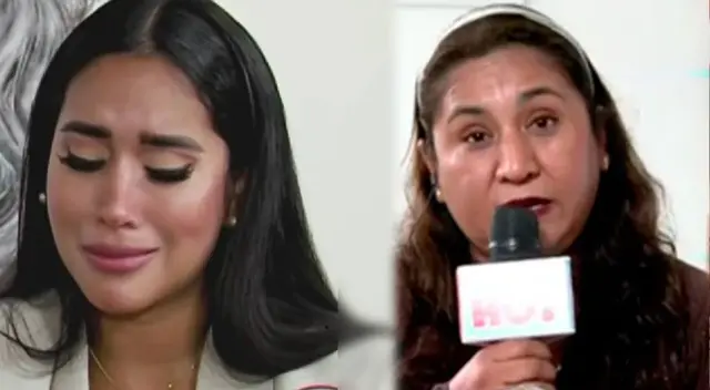 Melissa Paredes habría discutido con su mamá por entrevista para América Hoy.