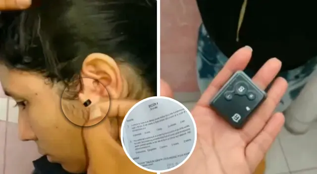 La PNP detalló que los delincuentes utilizaban dispositivos tecnológicos y que estos eran esconcidos en el cuerpo del aspirante para que no sean captados por las autoridades. La PNP detalló que los delincuentes utilizaban dispositivos tecnológicos y que estos eran esconcidos en el cuerpo del aspirante para que no sean captados por las autoridades.