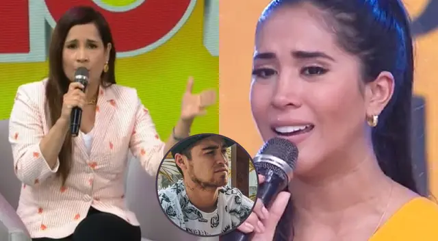 Lizbeth Cueva envía consejos a Melissa Paredes y Rodrigo Cuba.