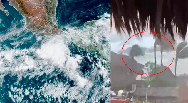 Las impactantes imágenes fueron compartidas en las redes sociales.