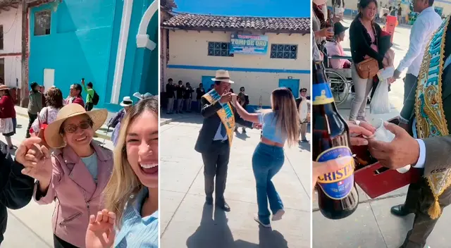 La singular escena se ha vuelto viral en las redes sociales. La singular escena se ha vuelto viral en las redes sociales.