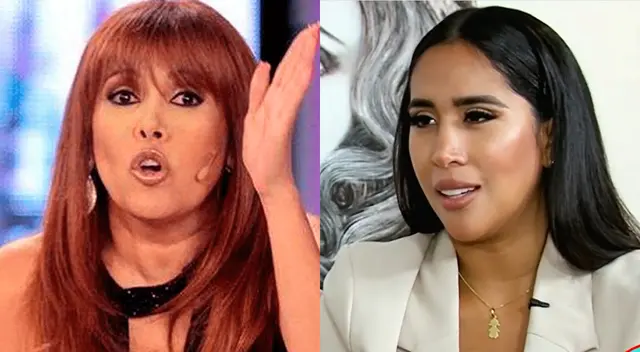 Magaly Medina se indignó con Melissa Paredes. Magaly Medina se indignó con Melissa Paredes.