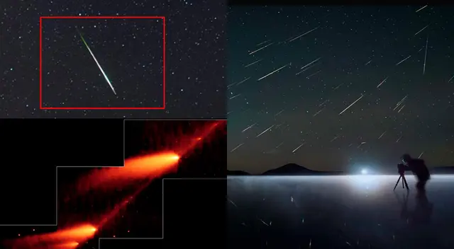 Mira cómo fue el increíble paso del 'Tau Hercúlidas' en el cielo.