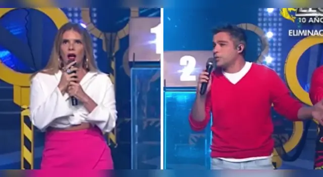 Johanna San Miguel y Renzo Schuller tienen tenso momento.