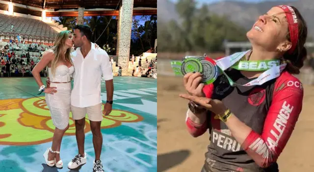 Said Palao orgulloso de los logros de Alejandra Baigorria.