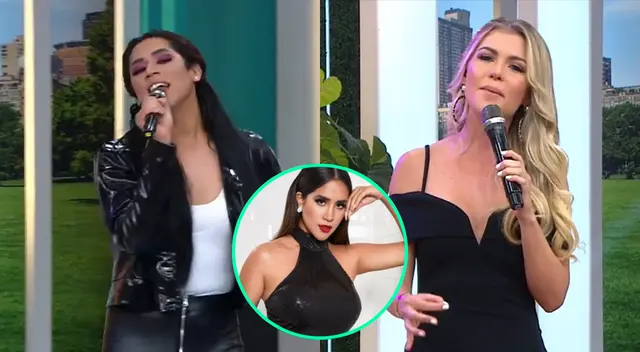 La doble de Melissa Paredes dio que hablar en América Hoy.