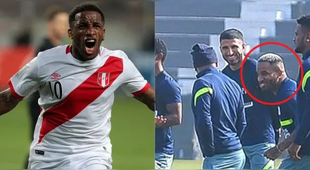 Jefferson Farfán volvió a los entrenamientos con el resto del plantel del club victoriano.