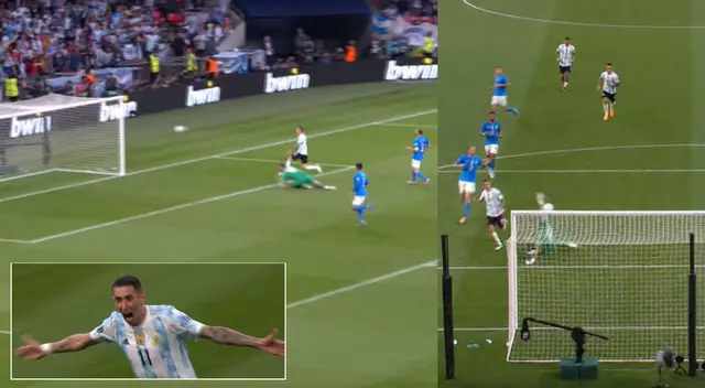 Las selecciones de Argentina e Italia jugaron por la Finalissima 2022 en el Estadio de Wembley.