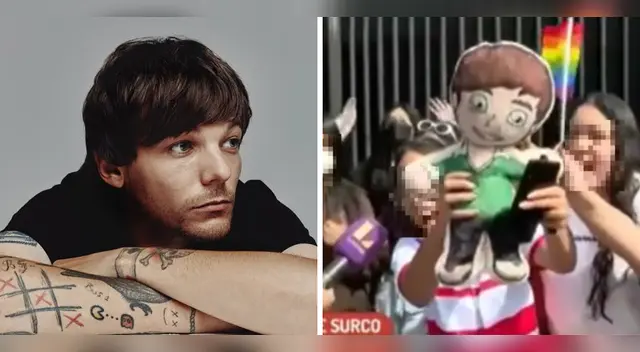 Fanáticas de Louis Tomlinson le cantan “Mi bebito, fiu fiu”.