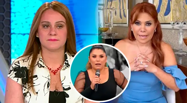 Lourdes Sacín cuadró a Magaly Medina.