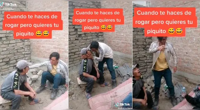La escena se ha vuelto viral en las redes sociales.