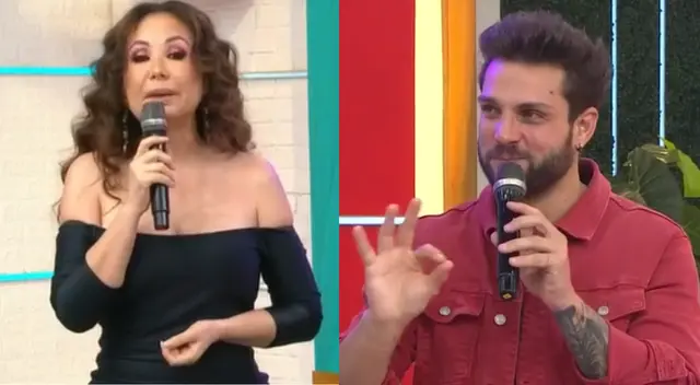 Nicola Porcella tiene graciosa reacción al ver foto de Janet Barboza con filtro.