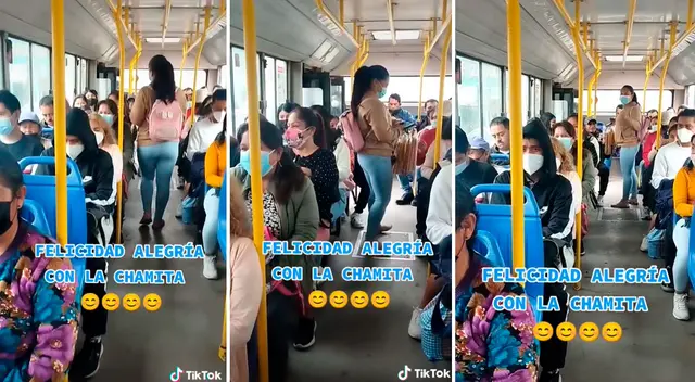 Las bromas del señor hicieron reír a los pasajeros.