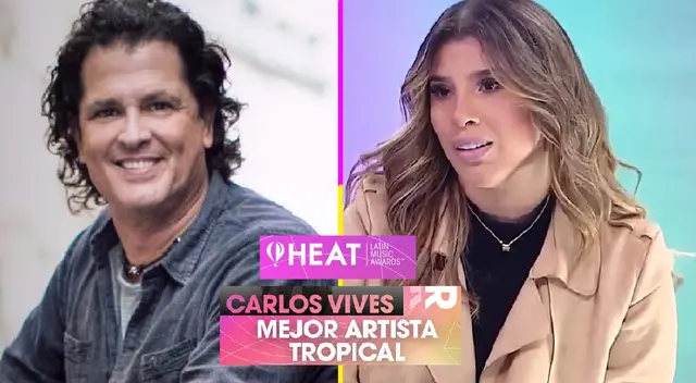 Carlos Vives resultó ganador de la categoría en la que Yahaira Plasencia estaba nominada.