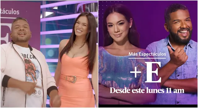 Jazmín Pinedo y 'Choca' Mandros se unen para '+ Espectáculos'.