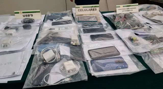 INPE: incautan celulares y routers en penal Castro Castro que eran usados para extorsionar a empresarios [VIDEO]