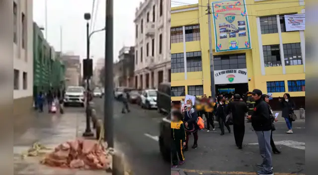 Cercado de Lima: madre golpeó a estudiante de colegio por pelearse con su hija en Barrios Altos Cercado de Lima: madre golpeó a estudiante de colegio por pelearse con su hija en Barrios Altos