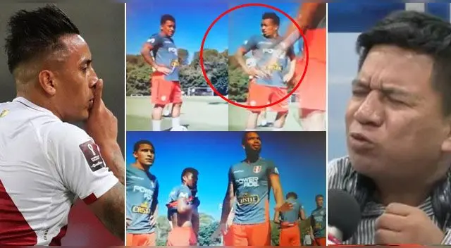 El preciso momento del altercado entre 'Aladino' y el periodista. El preciso momento del altercado entre 'Aladino' y el periodista.