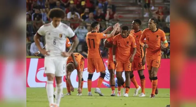 Una buena actuación de Depay que marcó dos goles le permitió a Países Bajos ganar 4-1 a Bélgica.