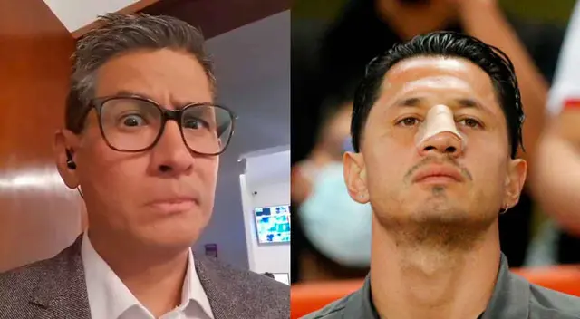 Lapadula le respondió de manera contundente al periodista Osores en conferencia.