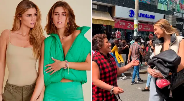 Alessia Rovegno y su hermana diseñan su propia ropa.