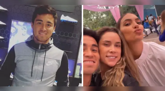 Rodrigo Cuba la pasa bien en fiesta infantil de la sobrina de Natalie Vértiz.