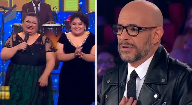 Ricardo Morán se emociona con participante. Ricardo Morán se emociona con participante.
