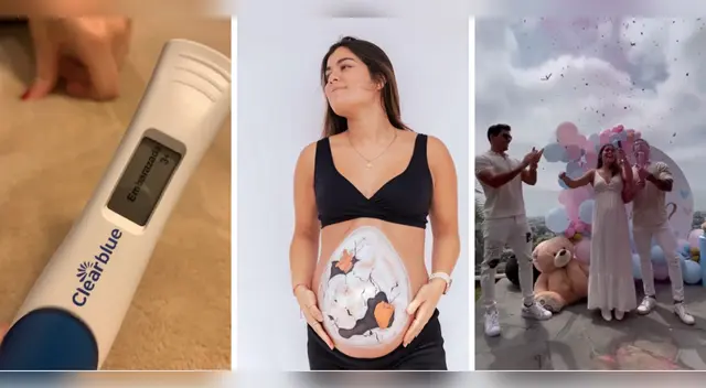 Majo Parodi está a punto de dar a luz.