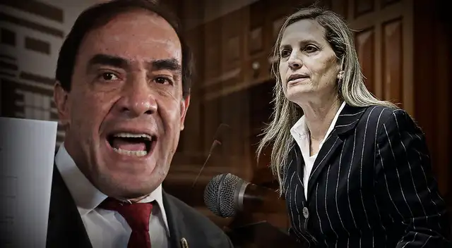 Yonhy Lescano arremetió con todo contra María del Carmen Alva.