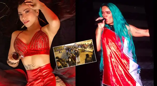 Milena Zárate tuvo problemas para entrar a concierto de Karol G.