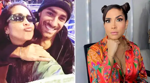 Katia Palma se divierte junto a Austin Palao.