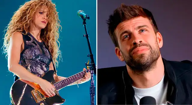 Shakira demostró su amor a Gerard Piqué en concierto.