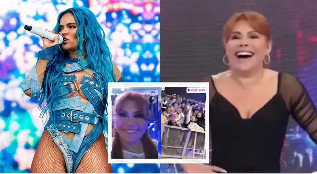 Magaly Medina presume 'cariño' de sus seguidores en concierto de Karol G.