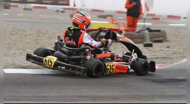 Queire el triunfo Manuel Ochoa en la cuarta fecha del campeonato Nacional de Kartismo Rota Max