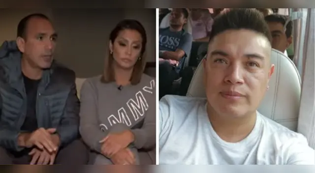 Rafael Fernández molesto con Leonard León.