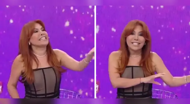 Magaly Medina hace advertencia. Magaly Medina hace advertencia.