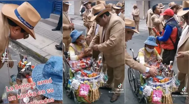 La escena ha causado ternura en la plataforma de vídeos alcanzando más de un millón de reproducciones. La escena ha causado ternura en la plataforma de vídeos alcanzando más de un millón de reproducciones.