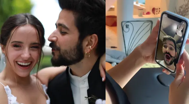 Camilo asombrado con el detalle de Evaluna.