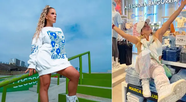 Alejandra Baigorria tiene varias tiendas de ropa en Gamarra.