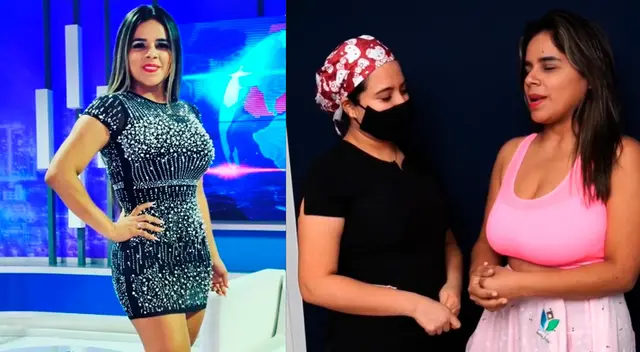 Giuliana Rengifo señala que ha comenzado a sentir dolores en la espalda, debido al peso de sus mamas. Giuliana Rengifo señala que ha comenzado a sentir dolores en la espalda, debido al peso de sus mamas.