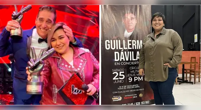 Marcela Navarro cantará con Guillermo Dávila.