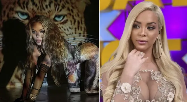 Sheyla Rojas causa furor con fotografía al estilo animal print.