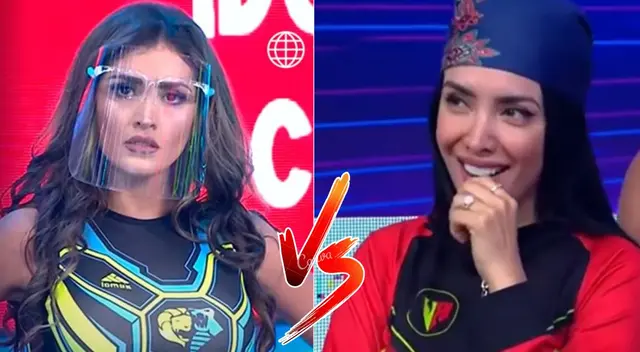 Rosángela Espinoza imitó a Micheille Soifer en Esto es guerra Rosángela Espinoza imitó a Micheille Soifer en Esto es guerra