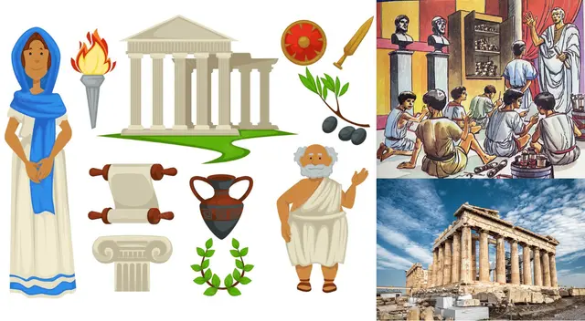 Eran politeístas, es decir, creían en varios dioses a la vez.